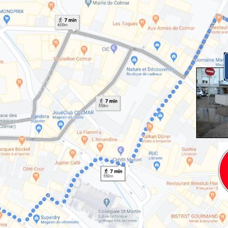 Aux Bijoux De Colmar - Le Saphir - 1 Parking Gratuit Apartment Екстериор снимка